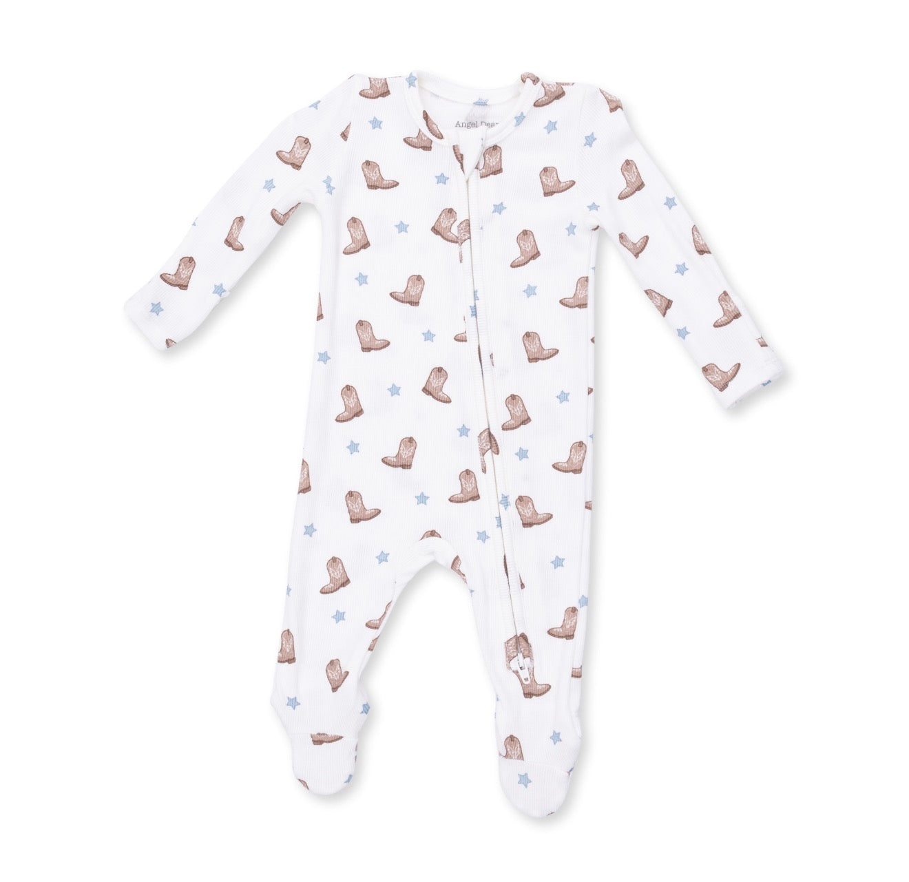 Angel Dear Mini Cowboy Boots Footie