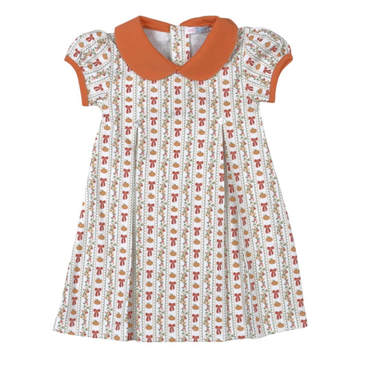 Baby Loren Grateful Day Scallop Collar Dress