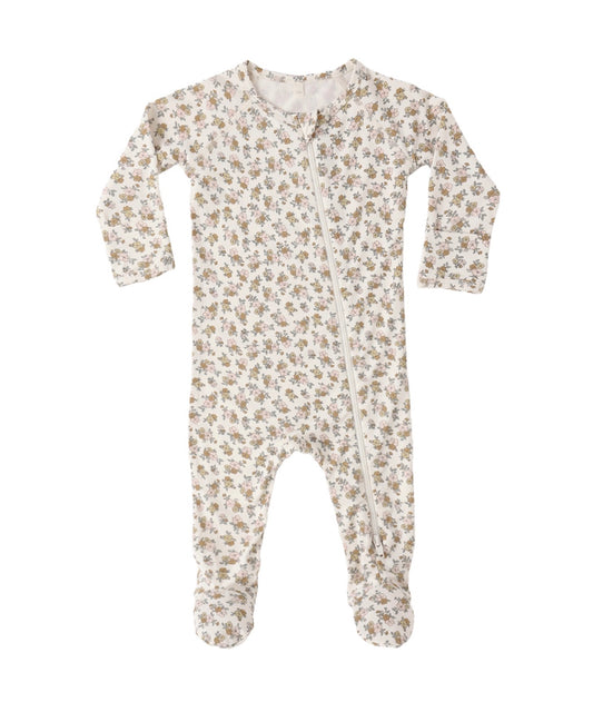 Quincy Mae Wildflower Footie
