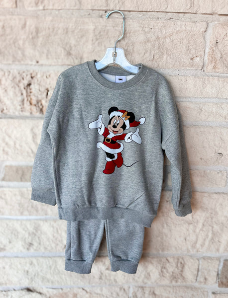 Christmas Minnie Sweat Set