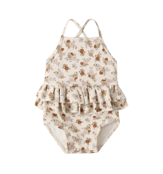 Quincy Mae Ruffled Bloom Swimsuit