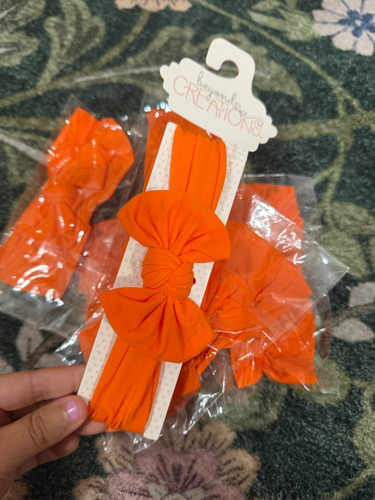 Sale Bows Orange