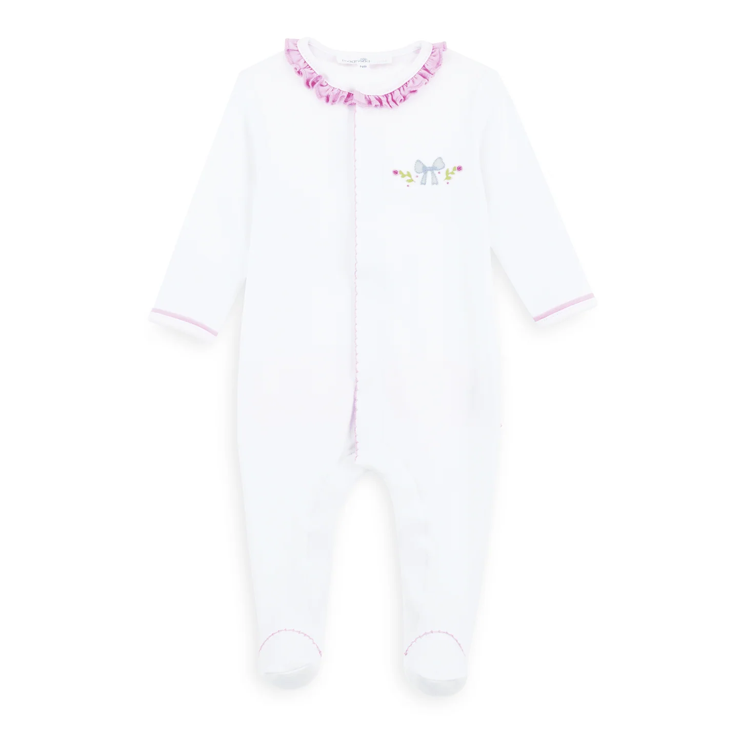 Magnolia Baby Evelyn’s Classics Ruffle Footie