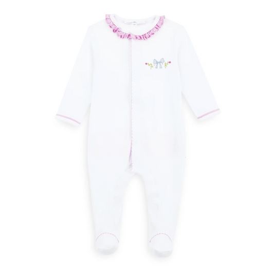 Magnolia Baby Evelyn’s Classics Ruffle Footie