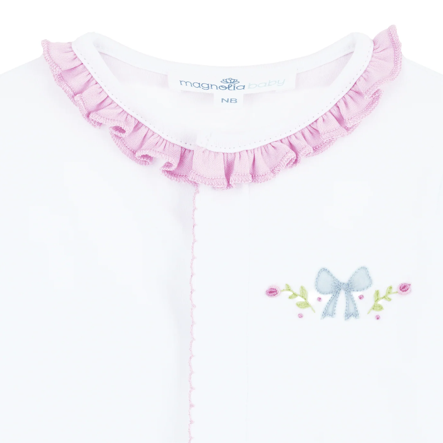 Magnolia Baby Evelyn’s Classics Ruffle Footie