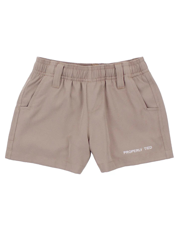 Properly Tied Taupe Pintail Short