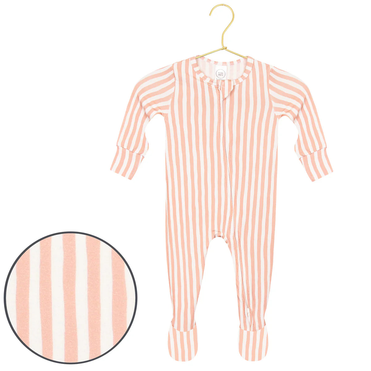 Lou Lou Brynn Footie & Bow Set