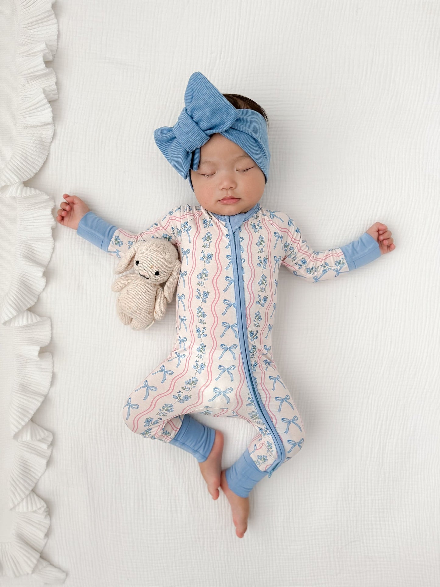 IMJ Amelia Bow Zipper Romper