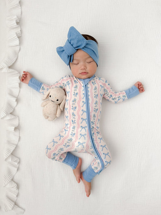 IMJ Amelia Bow Zipper Romper