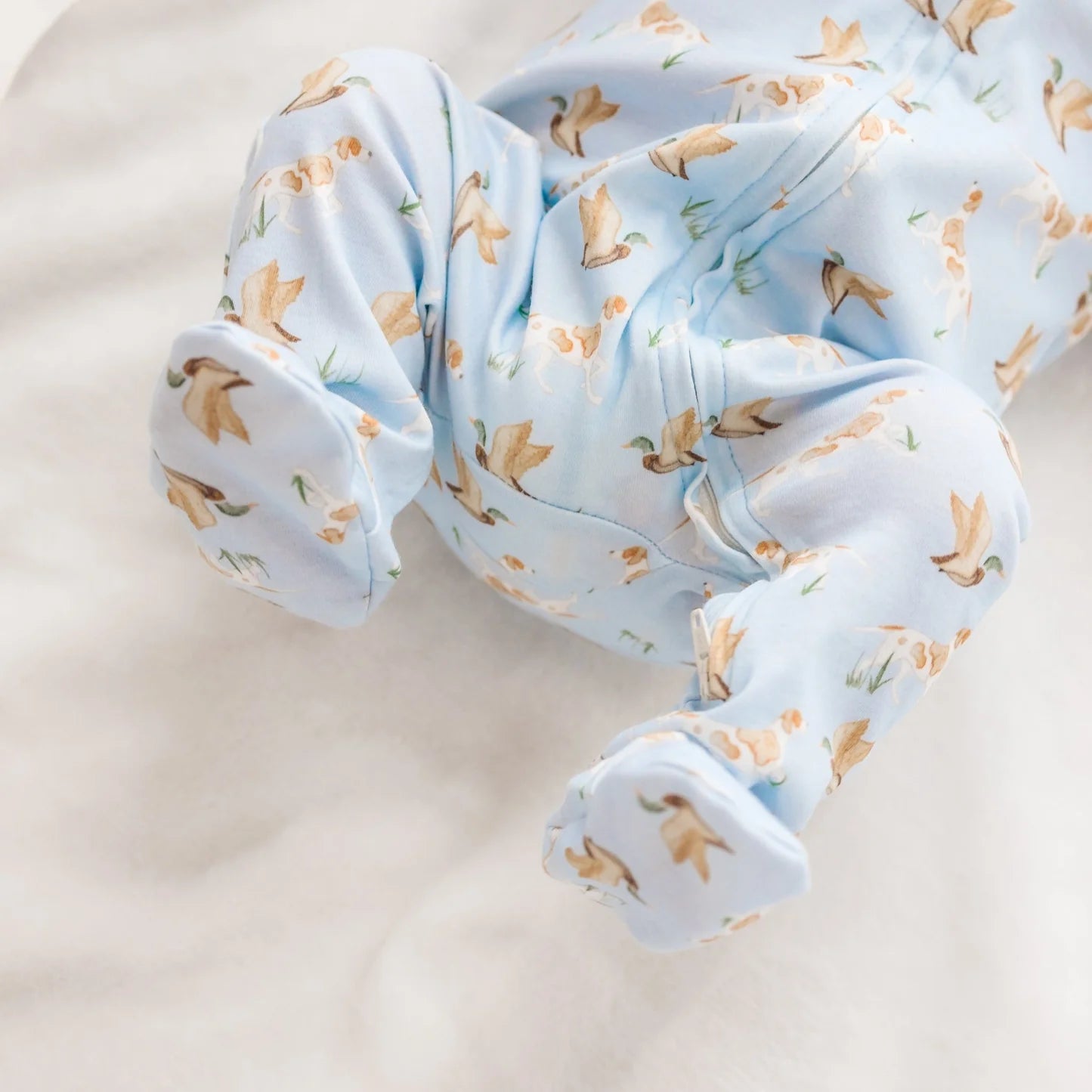 Magnolia Baby Duck and Hound Footie