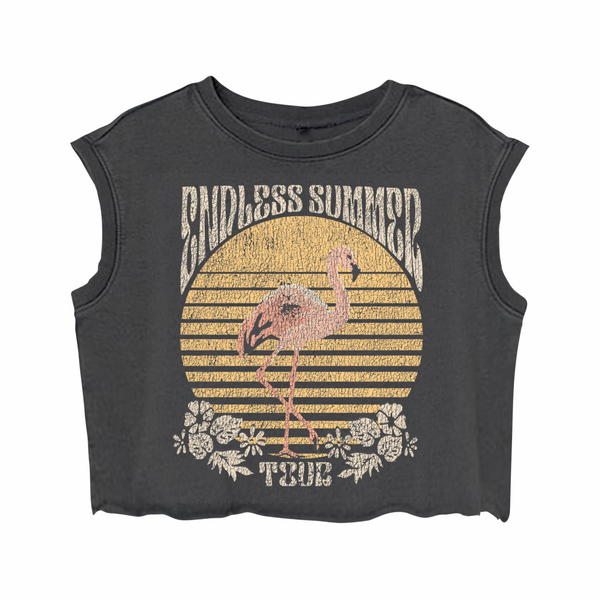 Tiny Whales Endless Summer Tour Boxy Muscle Tee