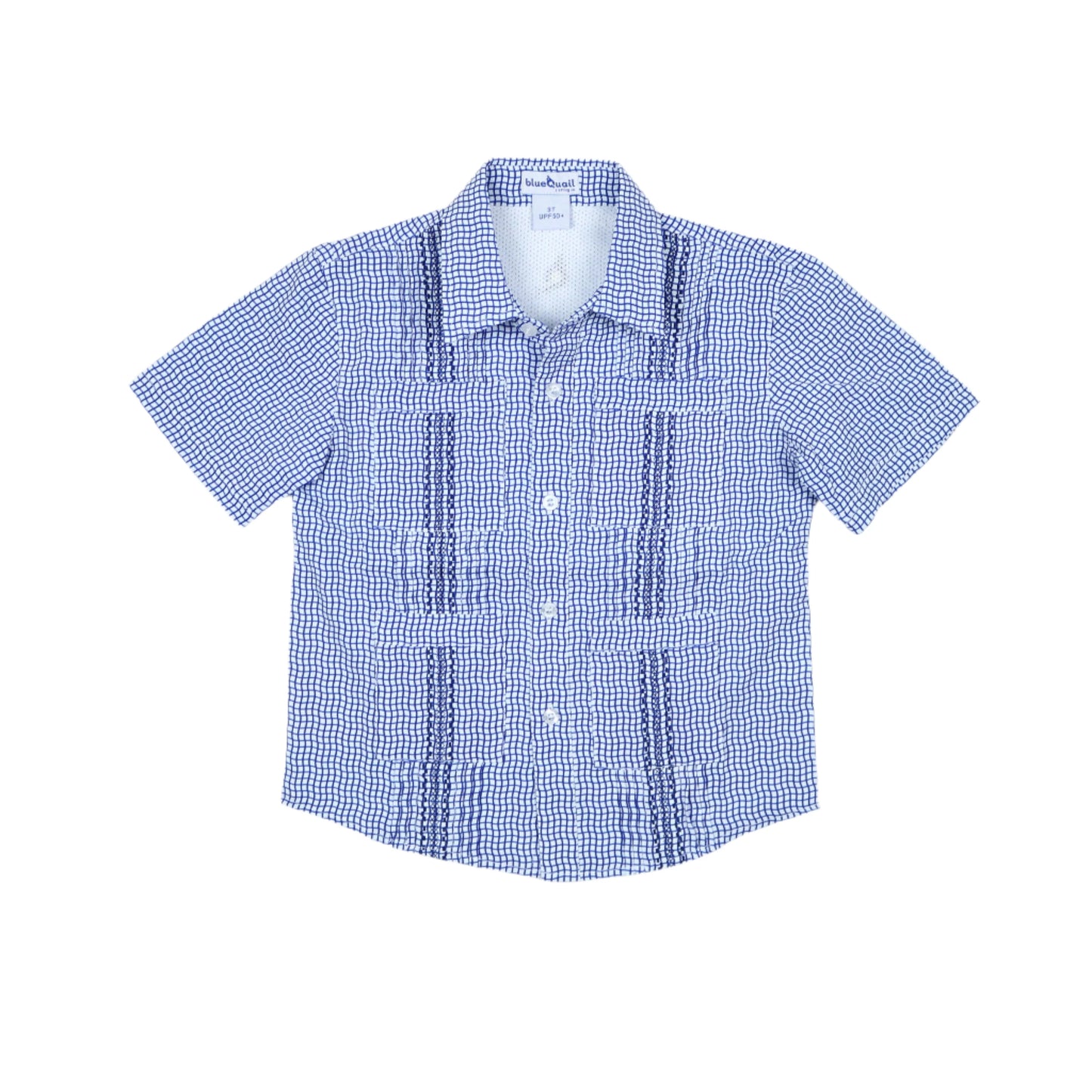 BlueQuail Royal Guayabera SS Shirt