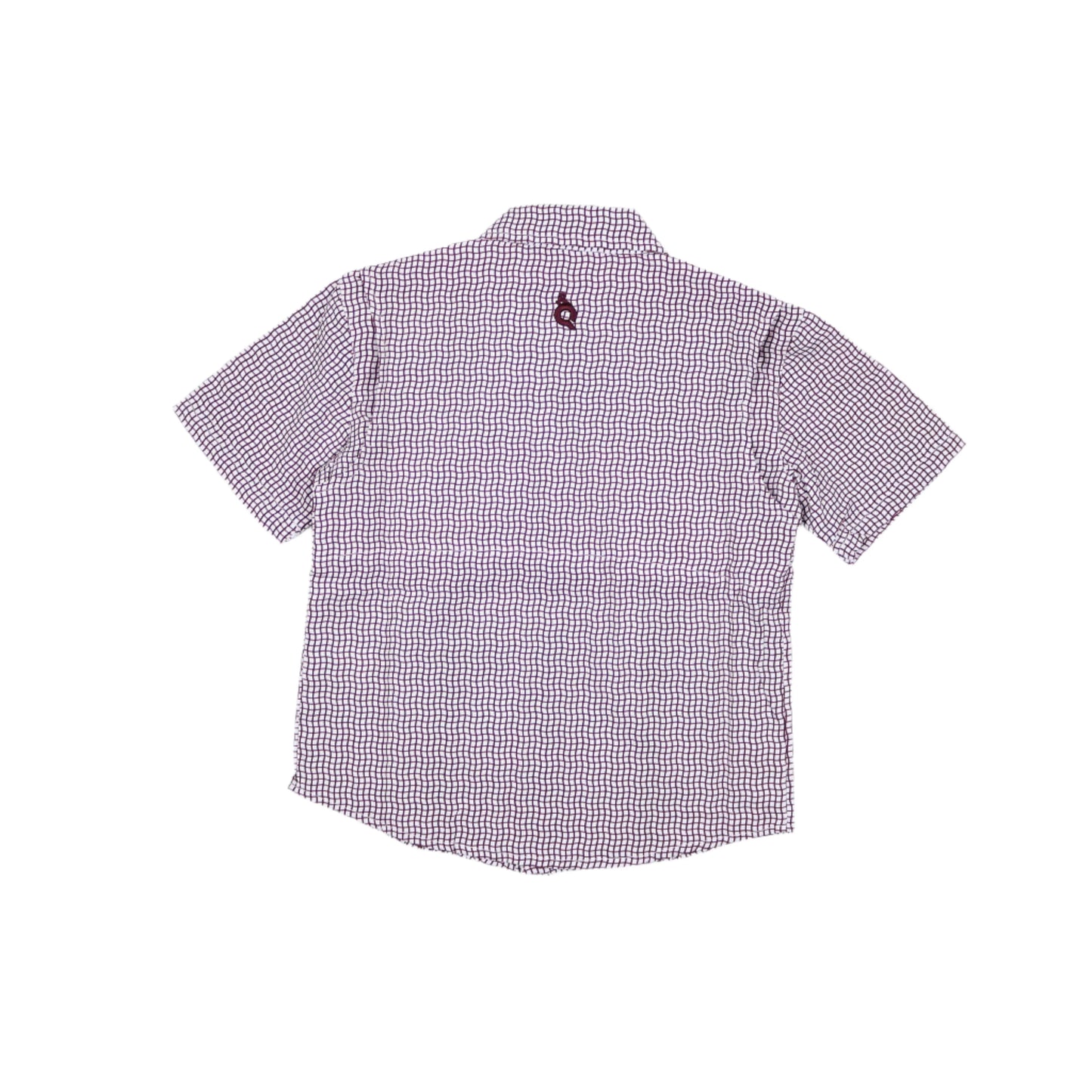 BlueQuail Maroon Guayabera SS Shirt