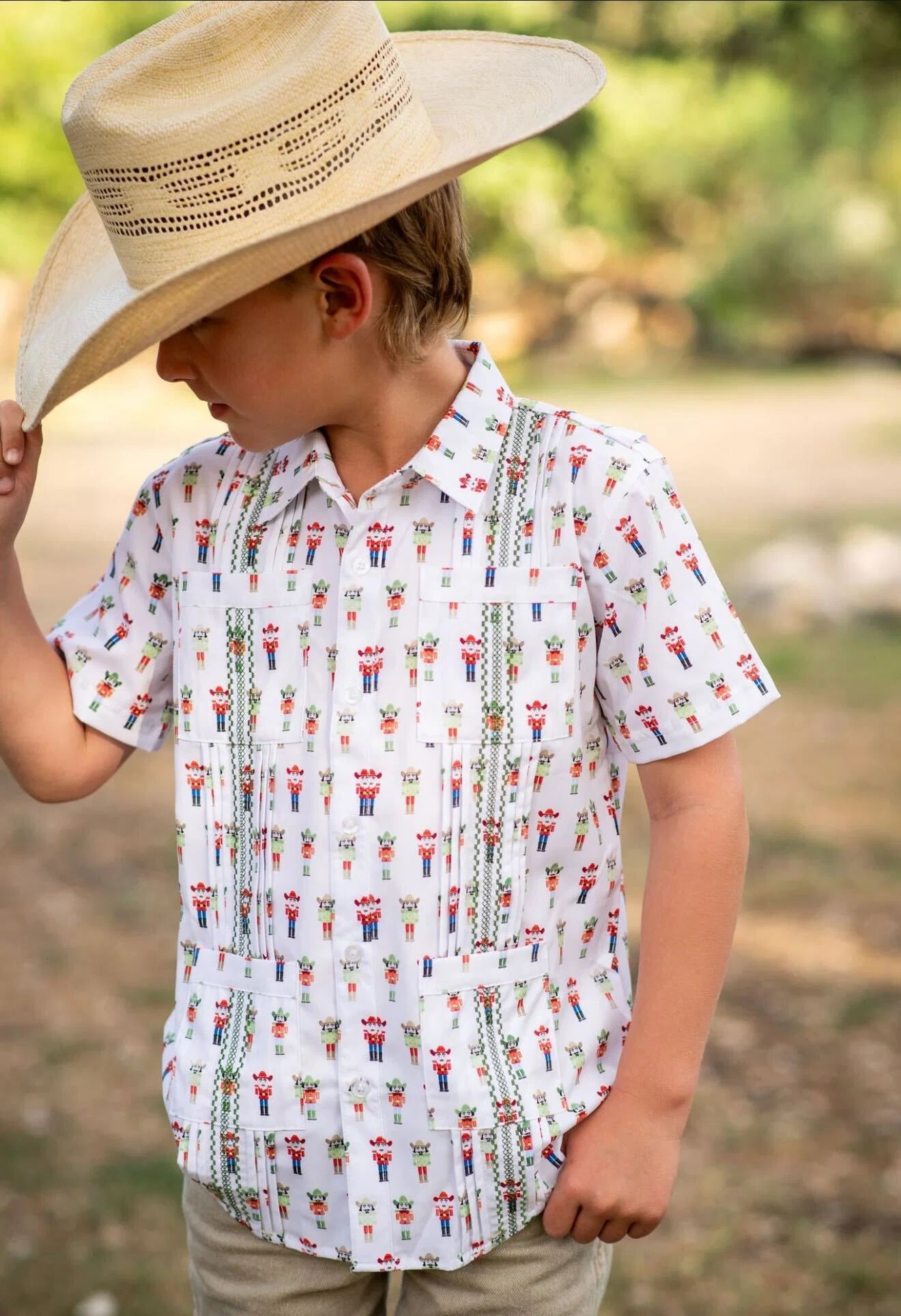 BlueQuail Nutcracker Guayabera SS Shirt