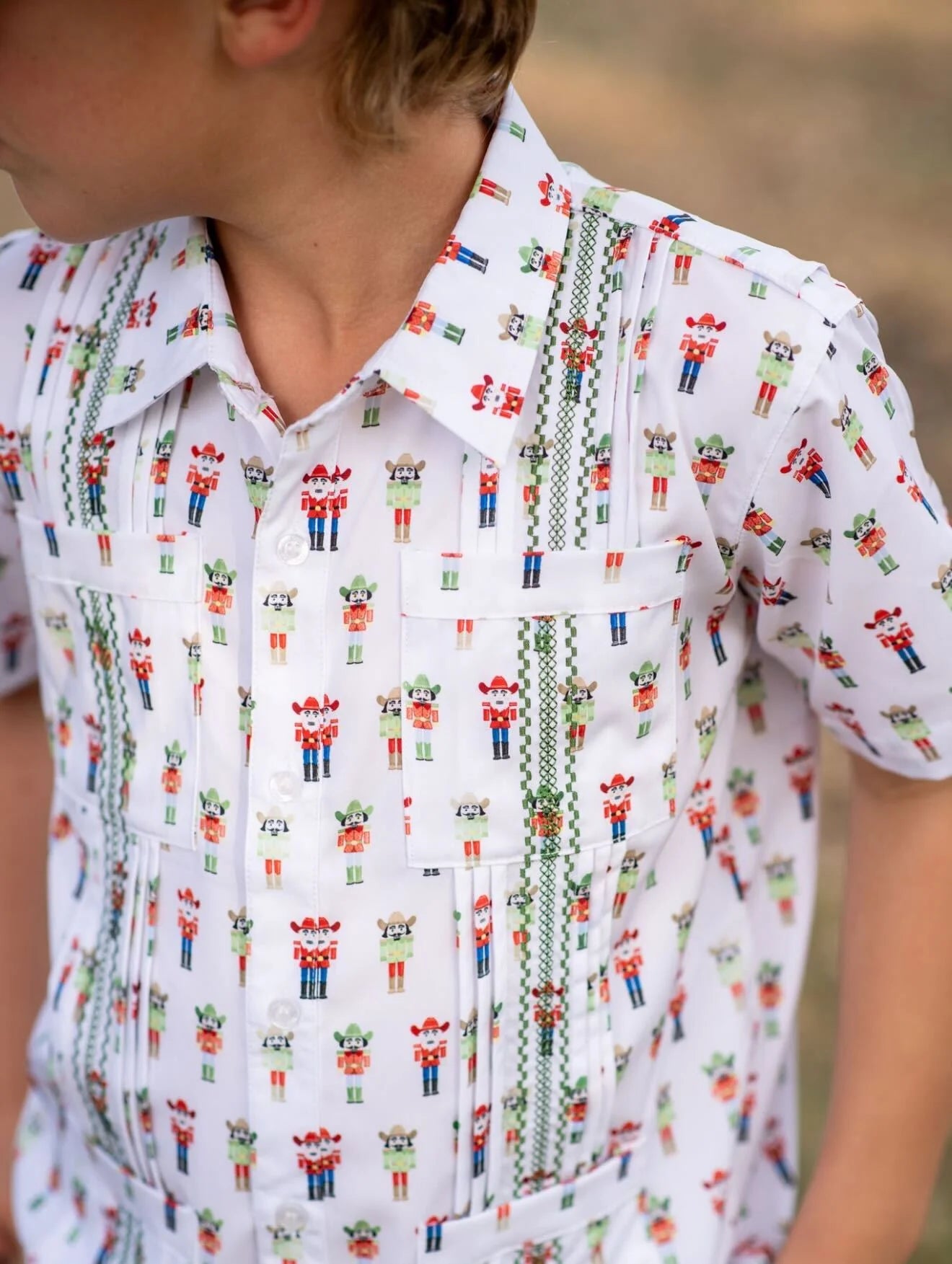 BlueQuail Nutcracker Guayabera SS Shirt