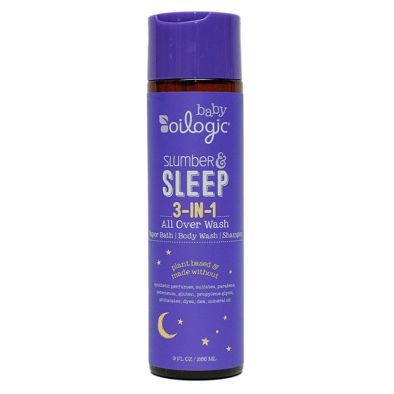 Oilogic Slumber & Sleep 3-in-1 Vapor Bath, Shampoo & Body Wash