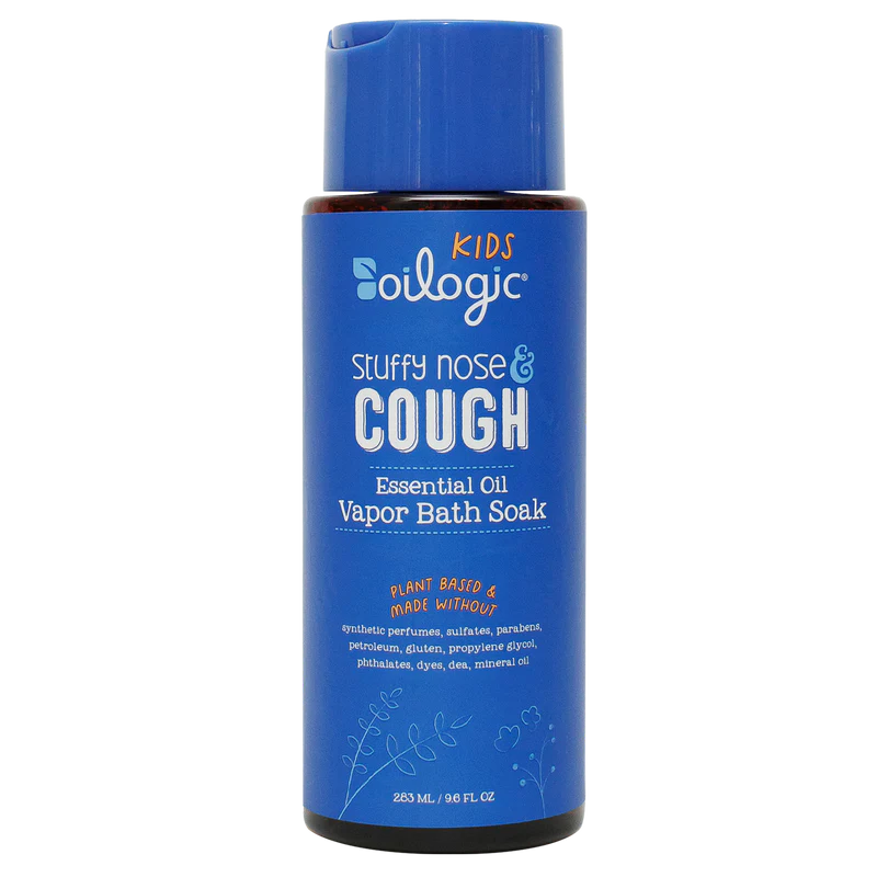 Oilogic Kids Stuffy Nose & Cough Essential Oil Vapor Bath