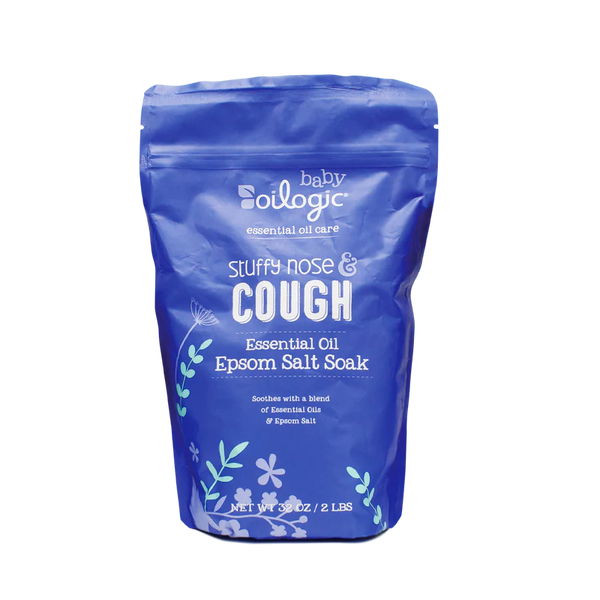 Oilogic Stuffy Nose & Cough Essential Oil Epsom Salt Soak