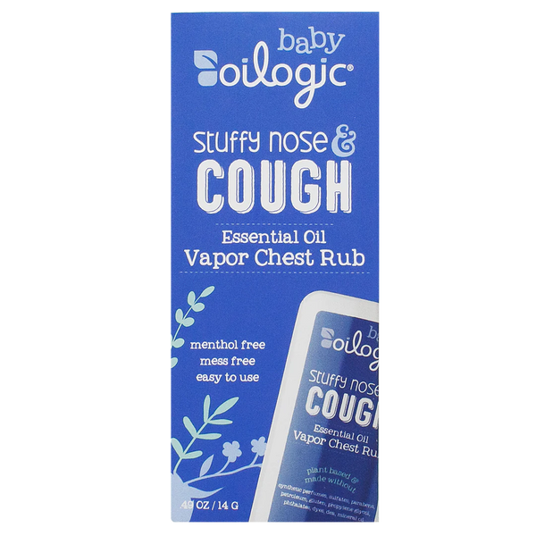 Oilogic Stuffy Nose & Cough Vapor Chest Rub