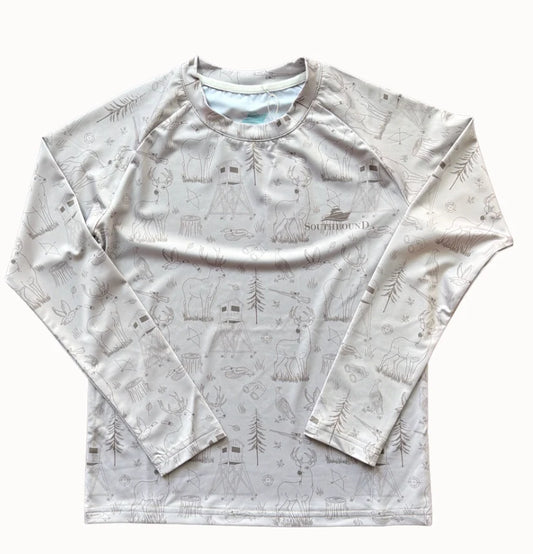 Southbound Hunting Print Performance Tee