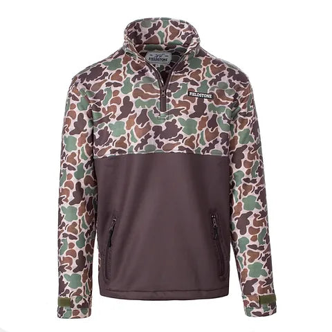 Fieldstone Camo Overland 1/4 Zip Fleece Pullover