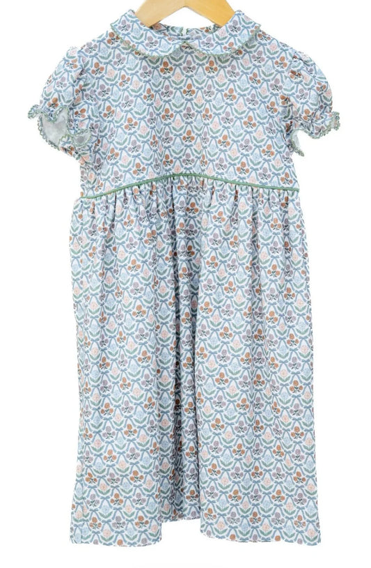 Ruth & Ralph Green Retro Bows Dress