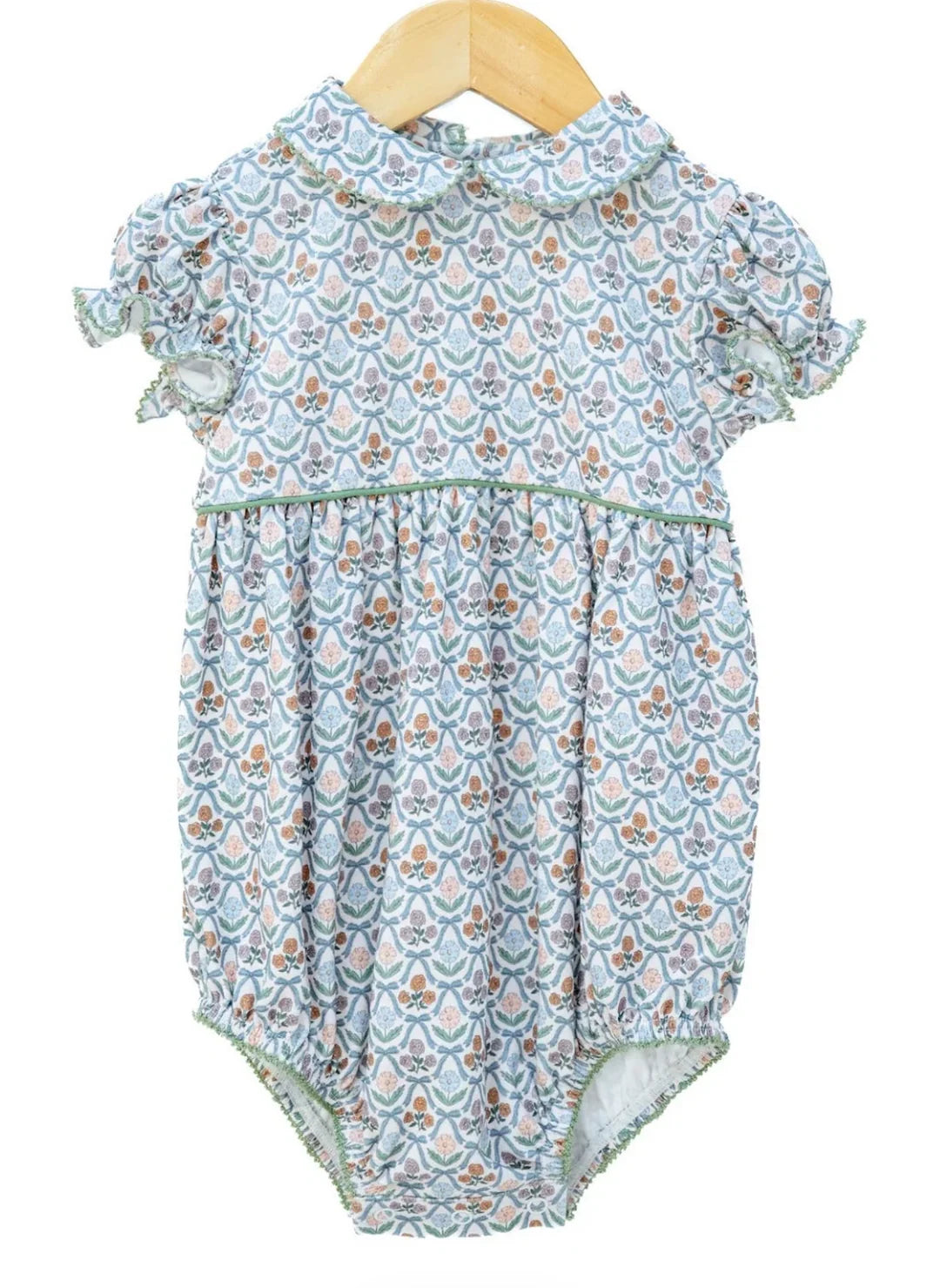 Ruth & Ralph Green Retro Bows Bubble