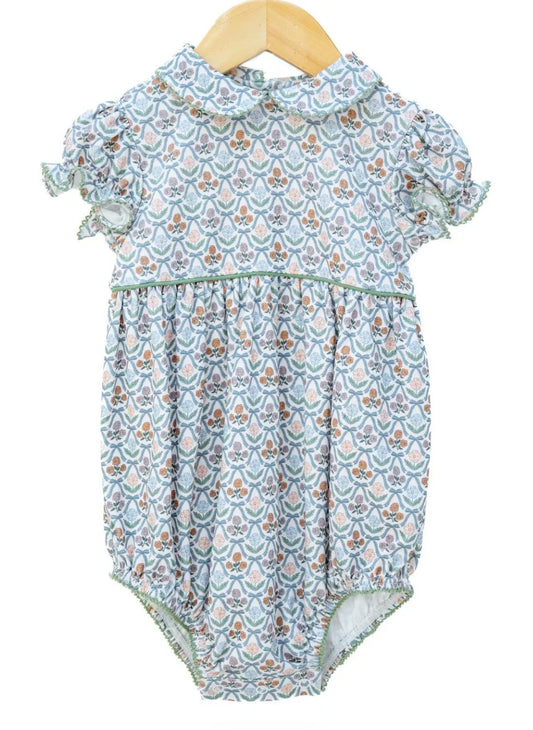 Ruth & Ralph Green Retro Bows Bubble