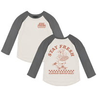 Tiny Whales Stay Fresh Raglan