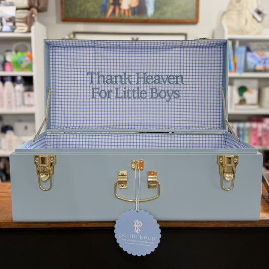 Petite Keep Blue Petite Embroidered Trunk