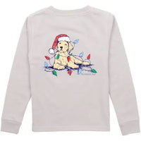 Properly Tied Santa Paws LS Tee