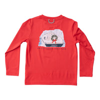 Prodoh Christmas Wreath LS Performance Tee