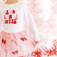 Sweet Wink Candy Cane Tutu