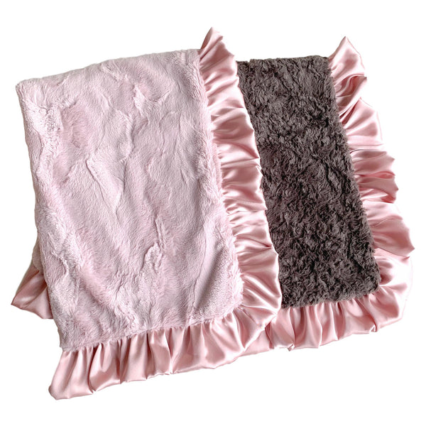 Rockin Royalty Dusty Rose Blanket