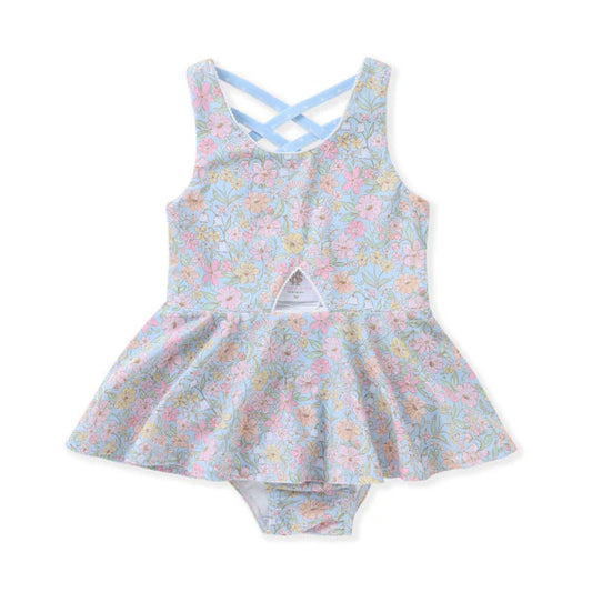 Swoon Baby Pastel Floral Swim Suit