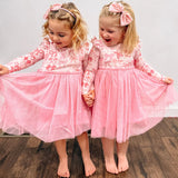 Sweet Wink Coquette Bow LS Tutu Dress