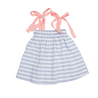 The Oaks Blue Stripe Lola Dress