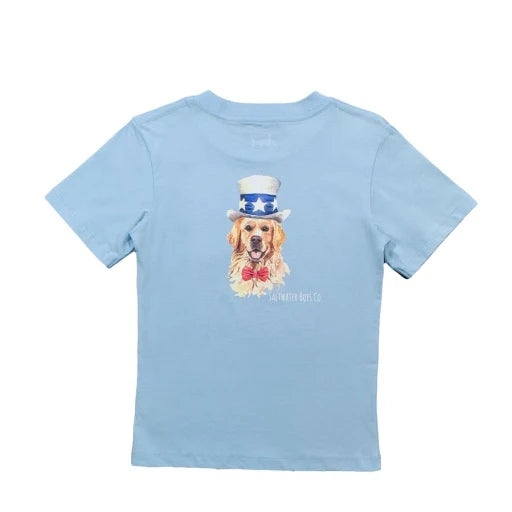 Saltwater Boys Patriotic Lab Tee