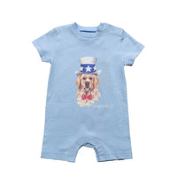 Saltwater Boys Patriotic Lab Romper