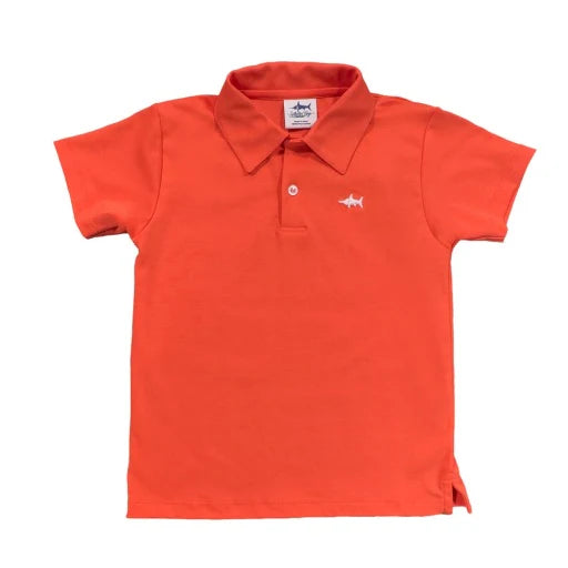 Saltwater Boys Brick Pima Polo