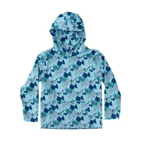 Prodoh Blue Camo Performance Hoodie