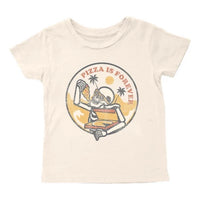 Tiny Whales Pizza is Forever Tee
