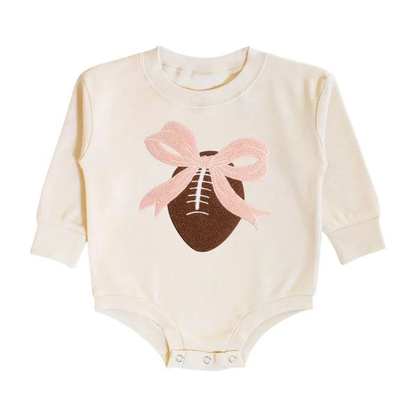 Sweet Wink Coquette Football LS Bubble