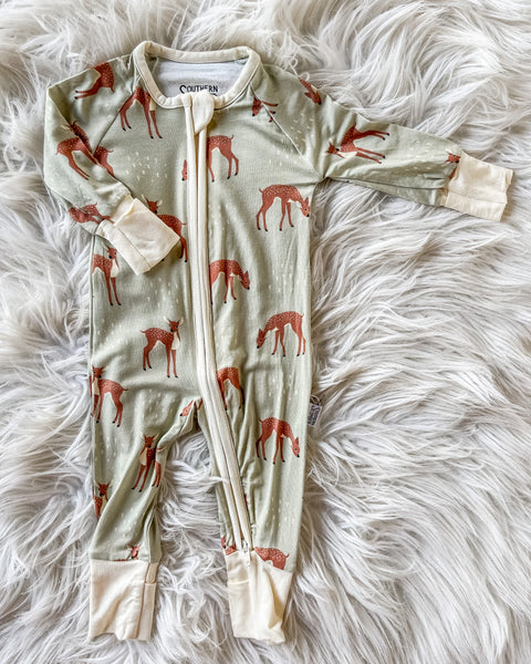 Southern Slumber Fawn Field Playsuit