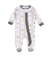 Baby Loren Peek-A-Boo Ruffle Footie