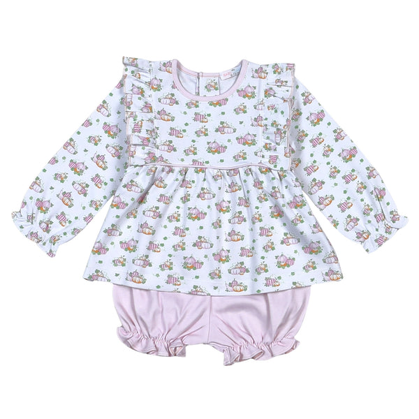 Baby Loren Pumpkins Bloomer Set