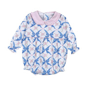 Baby Loren Pretty in Bows Ruffle Bubble