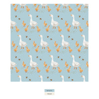 Kickee Pant Spring Sky Feeding Ducks Footie