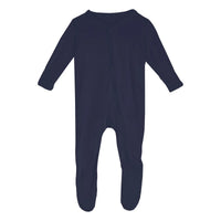 Kickee Pant Peacoat Footie