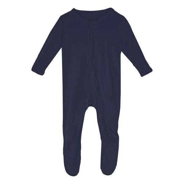 Kickee Pant Peacoat Footie